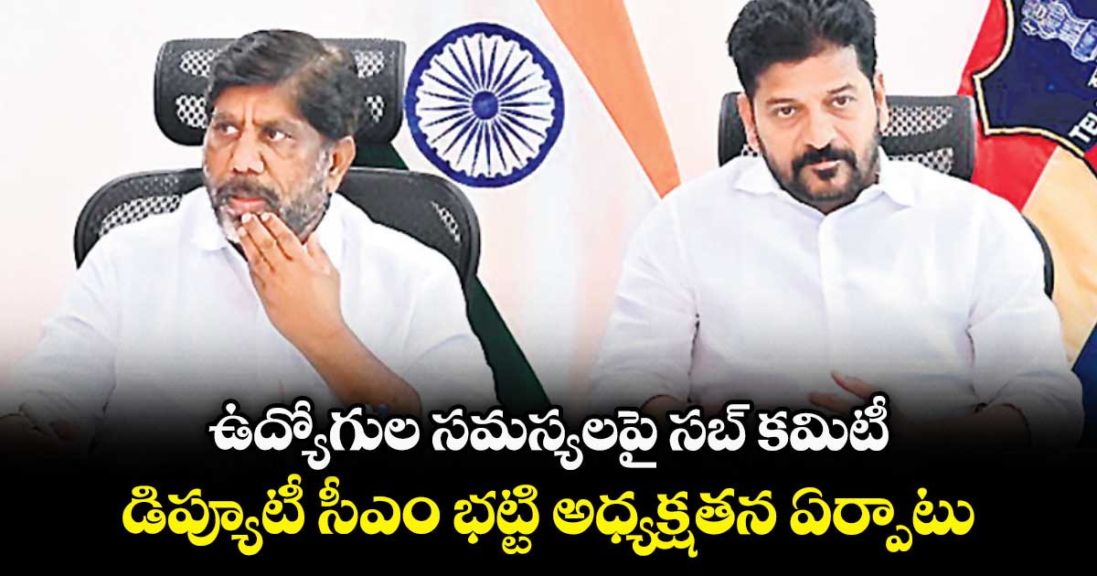 ఉద్యోగుల సమస్యలపై సబ్ ​కమిటీ .. డిప్యూటీ సీఎం భట్టి అధ్యక్షతన ఏర్పాటు: సీఎం రేవంత్ రెడ్డి 