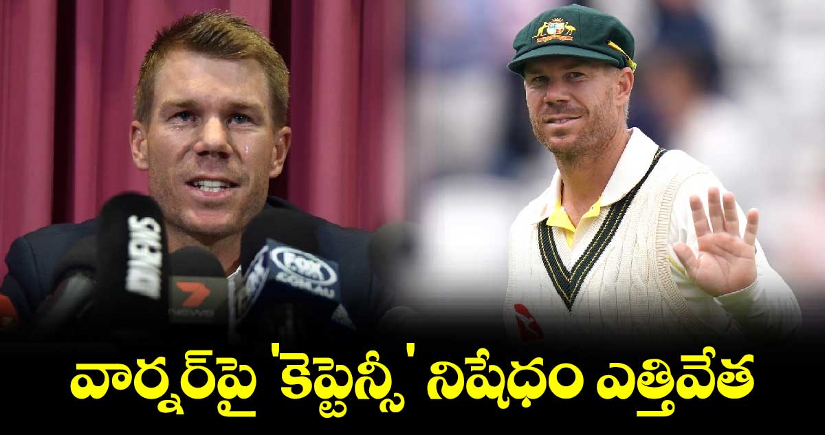 David Warner: వార్నర్‌పై 'కెప్టెన్సీ' నిషేధం ఎత్తివేత