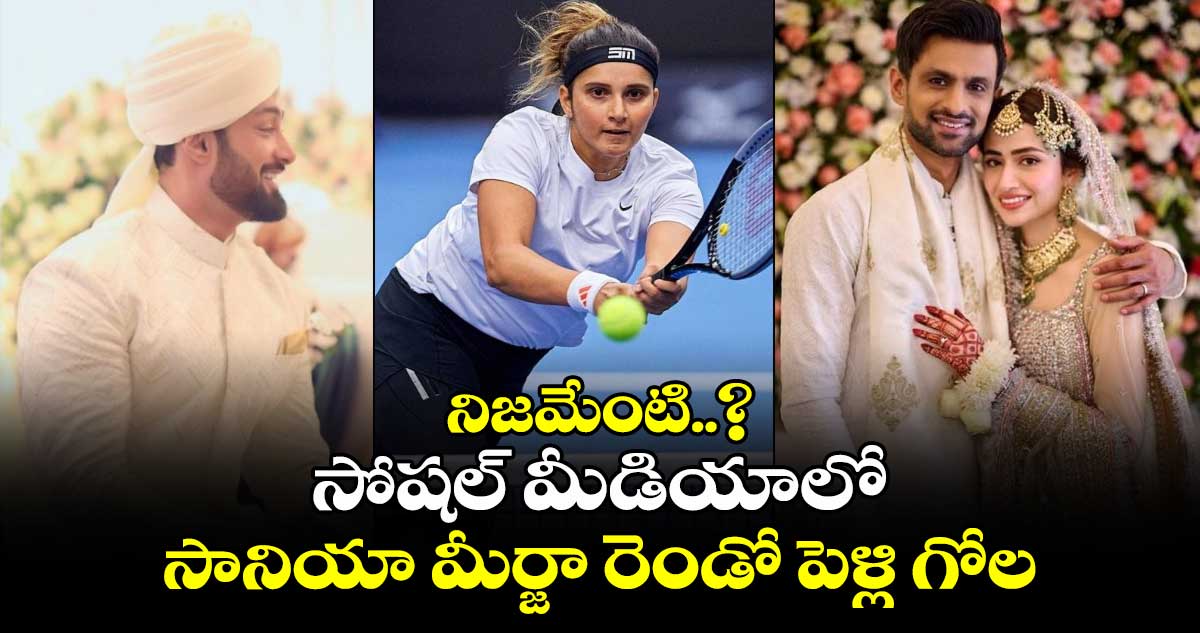 Sania Mirza: నిజమేంటి..?: సోషల్ మీడియాలో సానియా మీర్జా రెండో పెళ్లి గోల