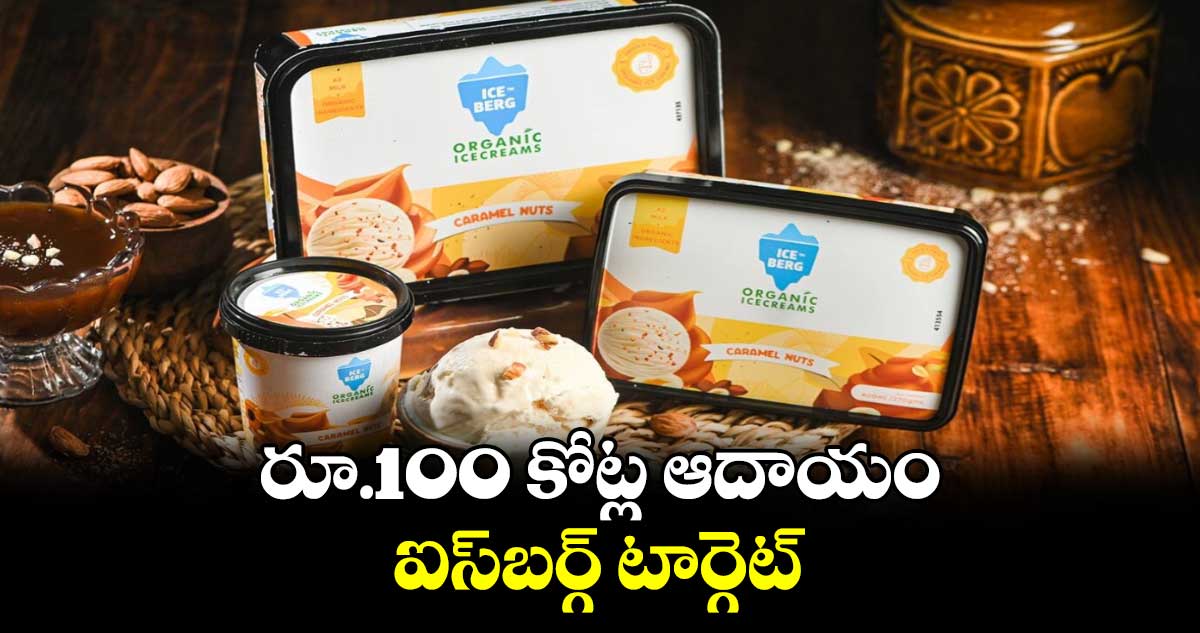 రూ.100 కోట్ల ఆదాయం ఐస్​బర్గ్​ టార్గెట్​