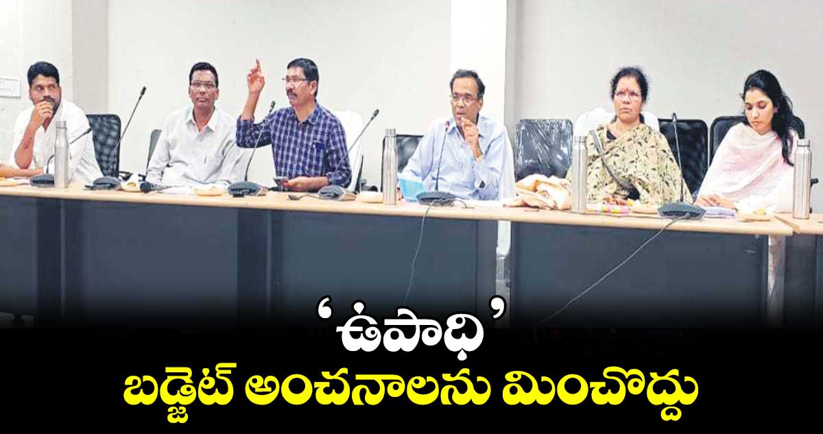 ‘ఉపాధి’  బడ్జెట్ ​అంచనాలను మించొద్దు.. : రాష్ట్ర గ్రామీణాభివృద్ధి సంస్థ చీఫ్ కంట్రోలర్  రామకృష్ణ 