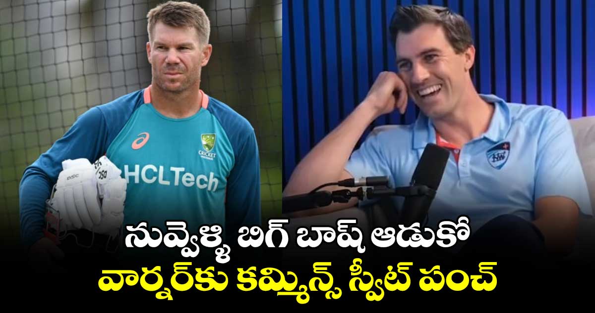 David Warner: నువ్వెళ్ళి బిగ్ బాష్ ఆడుకో.. వార్నర్‌కు కమ్మిన్స్ స్వీట్ పంచ్