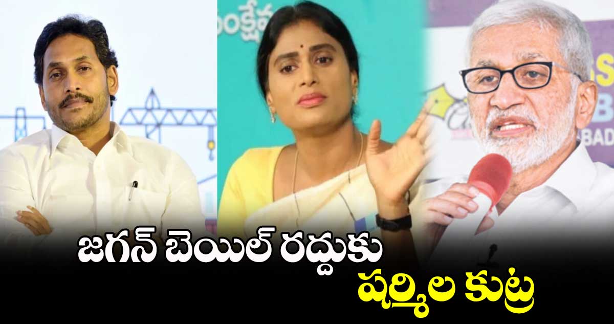 జగన్‌‌‌‌ బెయిల్ రద్దుకు షర్మిల కుట్ర