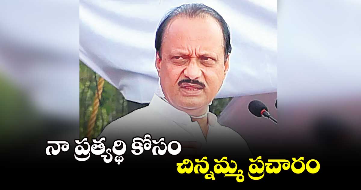 నా ప్రత్యర్థి కోసం చిన్నమ్మ ప్రచారం: అజిత్ పవార్