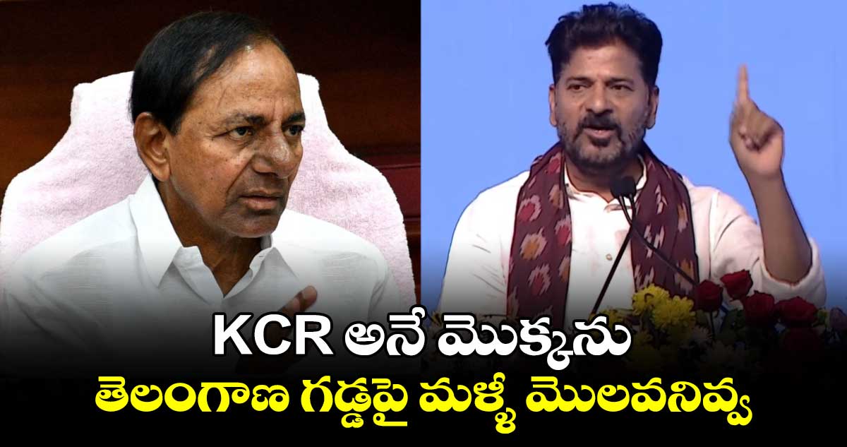 KCR అనే మొక్కను తెలంగాణ గడ్డపై మళ్ళీ మొలవనివ్వ: సీఎం రేవంత్