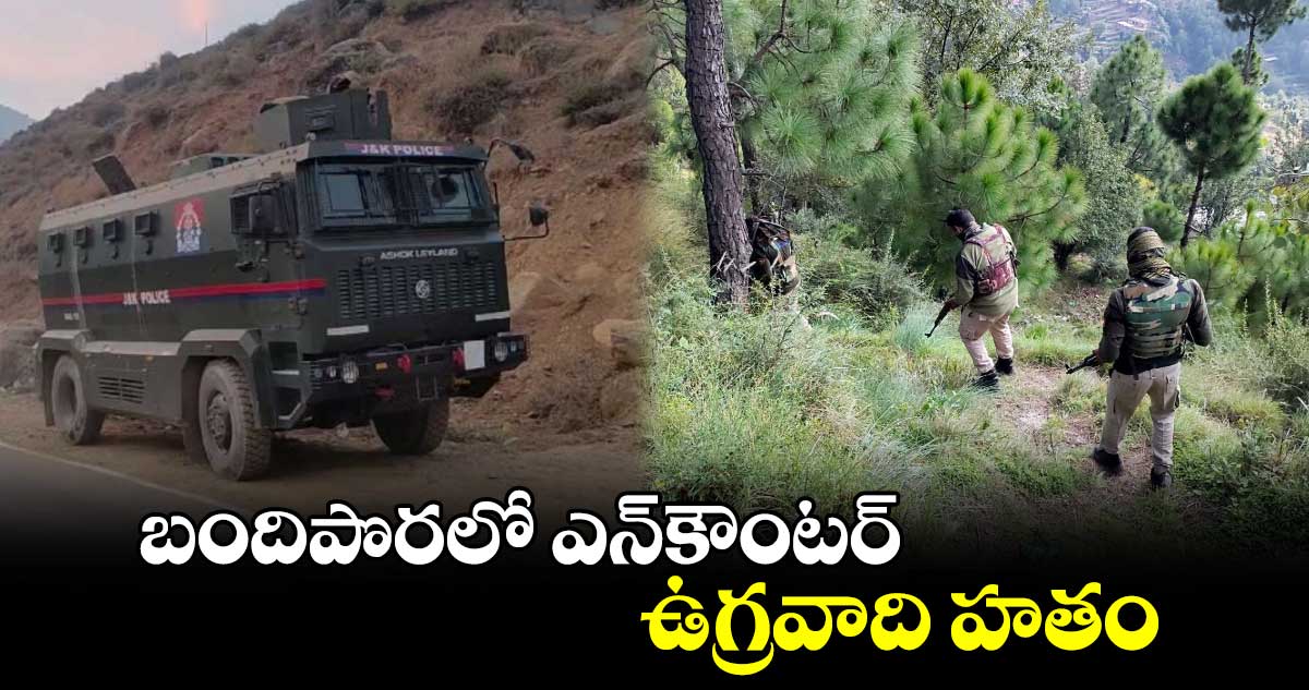 బందిపొరలో ఎన్‌కౌంటర్‌.. ఉగ్రవాది హతం