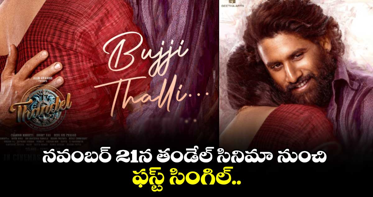 Thandel Movie: నవంబర్ 21న తండేల్ సినిమా నుంచి ఫస్ట్ సింగిల్.. 