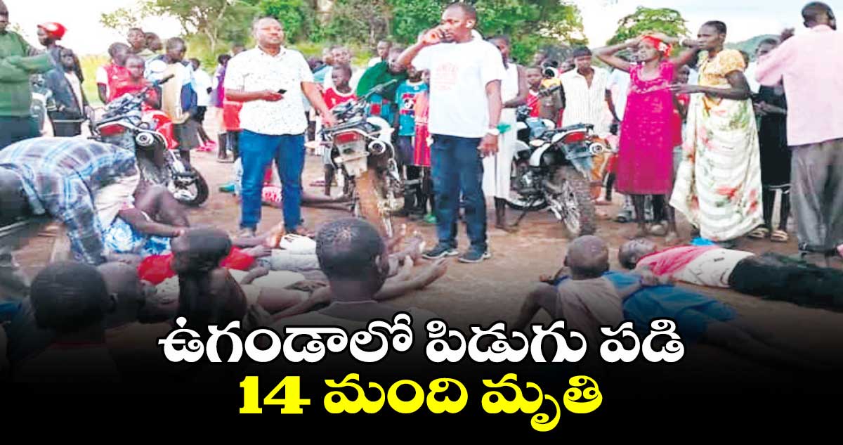 ఉగండాలో పిడుగు పడి 14 మంది మృతి