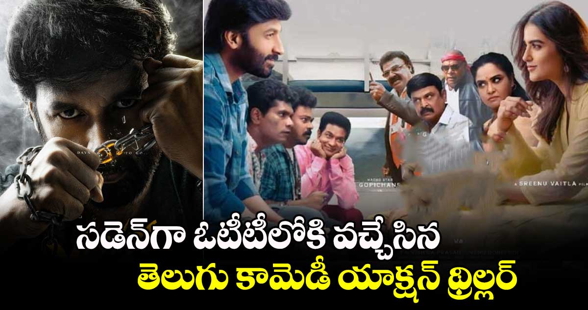 OTT Action Thriller: సడెన్‌గా ఓటీటీలోకి  వచ్చేసిన తెలుగు కామెడీ యాక్షన్ థ్రిల్లర్.. ఎక్కడ చూడాలంటే?