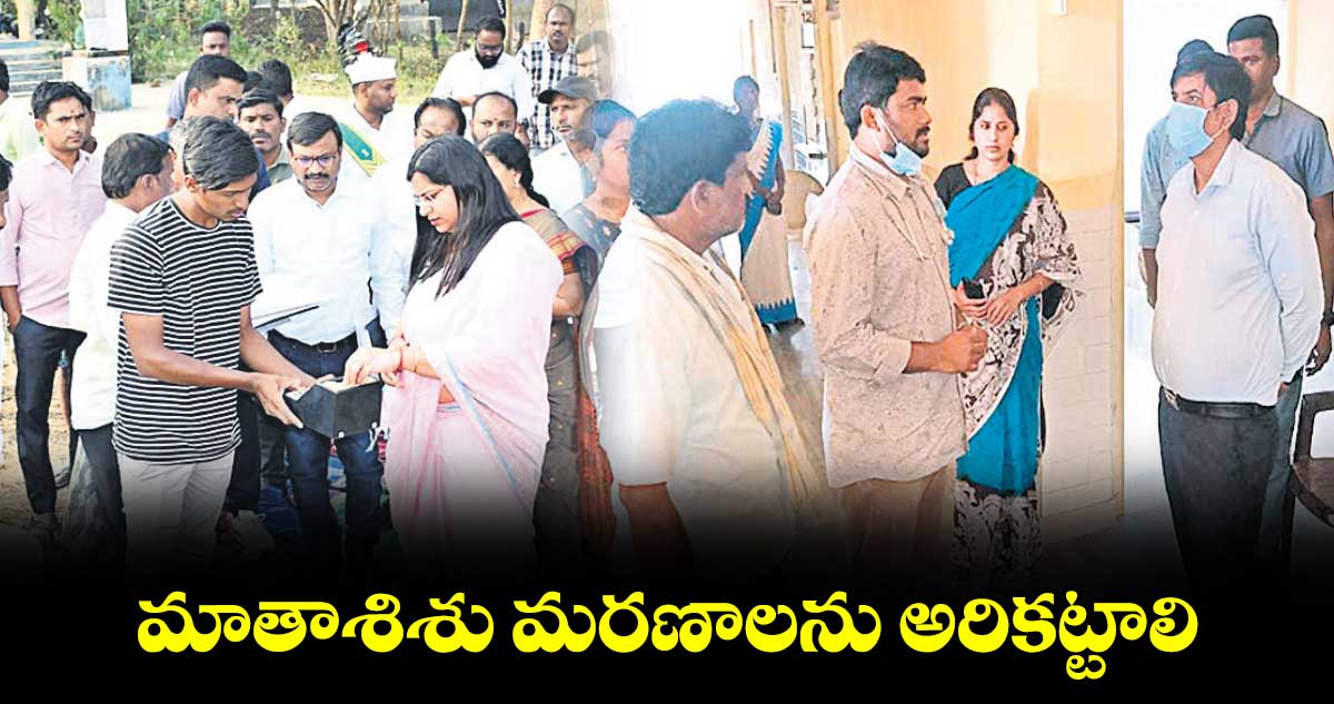 మాతాశిశు మరణాలను అరికట్టాలి : అభిలాష అభినవ్