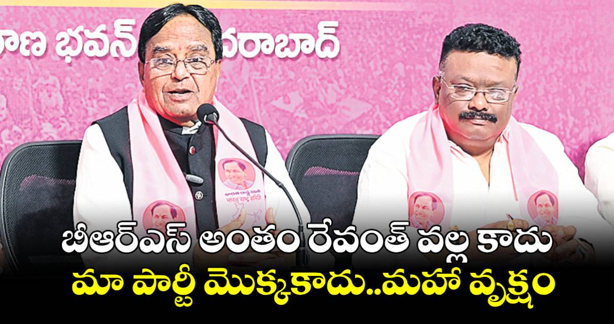 బీఆర్ఎస్​ అంతం రేవంత్ ​వల్ల కాదు...మా పార్టీ మొక్కకాదు..మహా వృక్షం: పొన్నాల