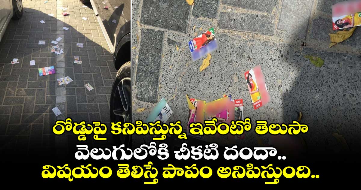 రోడ్డుపై కనిపిస్తున్న ఇవేంటో తెలుసా.. వెలుగులోకి చీకటి దందా.. విషయం తెలిస్తే పాపం అనిపిస్తుంది..