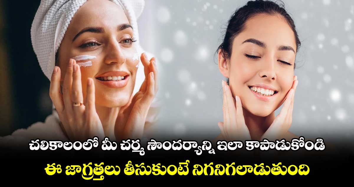 Beauty Tips : చలికాలంలో మీ చర్మ సౌందర్యాన్ని ఇలా కాపాడుకోండి.. ఈ జాగ్రత్తలు తీసుకుంటే నిగనిగలాడుతుంది