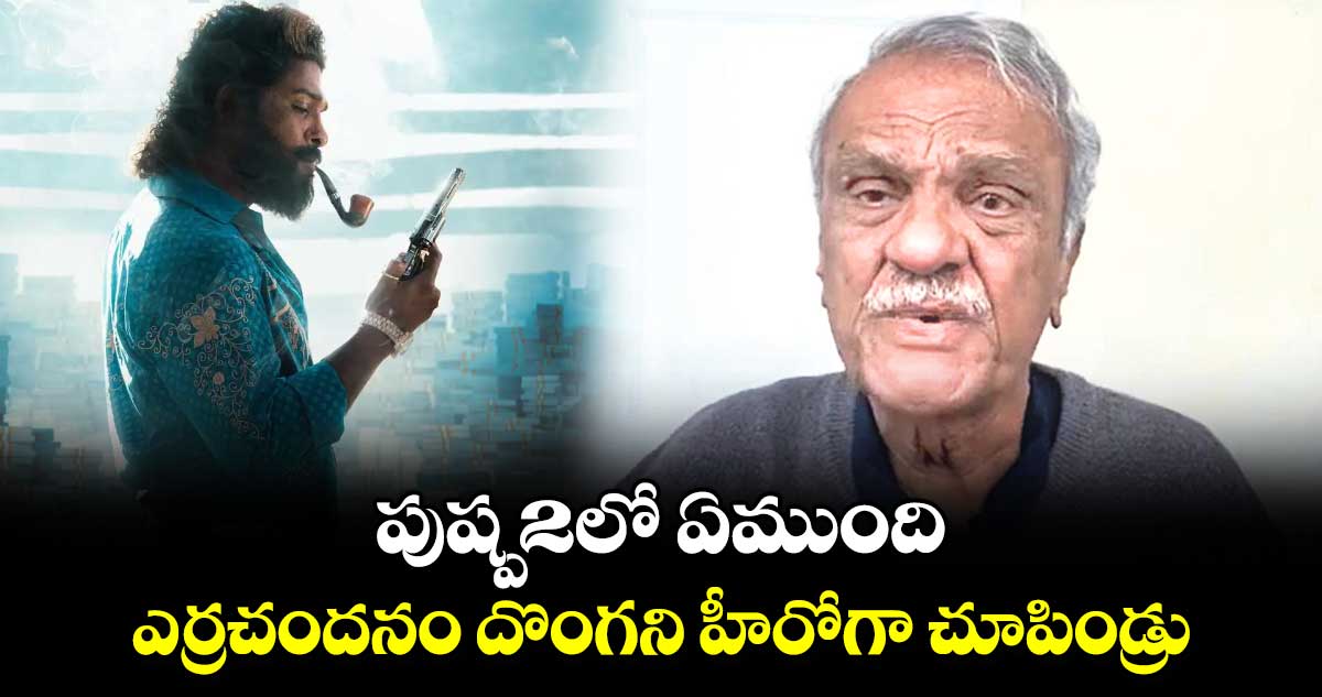 పుష్ప2లో ఏముంది..ఎర్రచందనం దొంగని హీరోగా చూపిండ్రు: నారాయణ