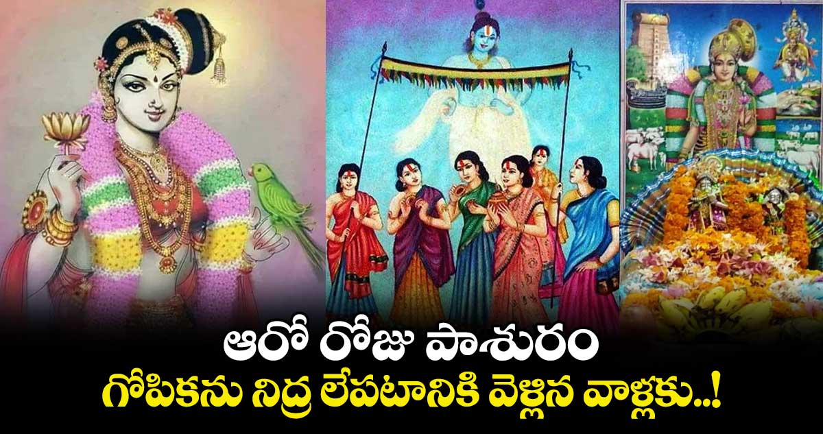 ధనుర్మాస ఉత్సవం : ఆరో రోజు పాశురం.. గోపికను నిద్ర లేపటానికి వెళ్లిన వాళ్లకు..!