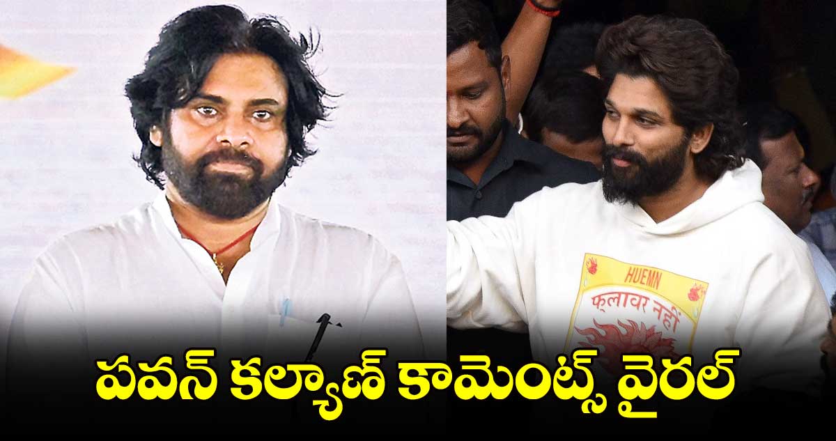 పవన్ ​కల్యాణ్​ కామెంట్స్ వైరల్​