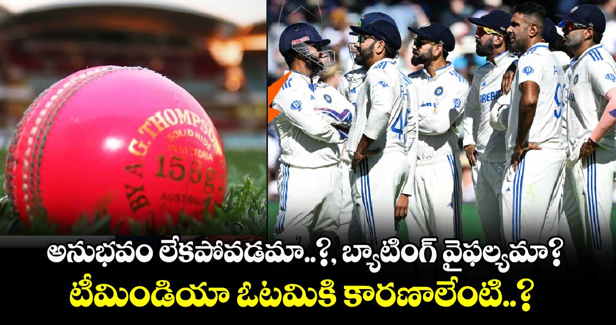 IND vs AUS: అనుభవం లేకపోవడమా..?, బ్యాటింగ్ వైఫల్యమా? టీమిండియా ఓటమికి కారణాలేంటి..? 