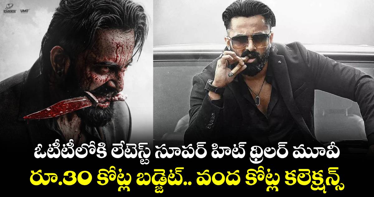 OTT Thriller: ఓటీటీలోకి లేటెస్ట్ సూపర్ హిట్ థ్రిలర్ మూవీ.. రూ.30 కోట్ల బ‌డ్జెట్.. వంద కోట్ల క‌లెక్ష‌న్స్