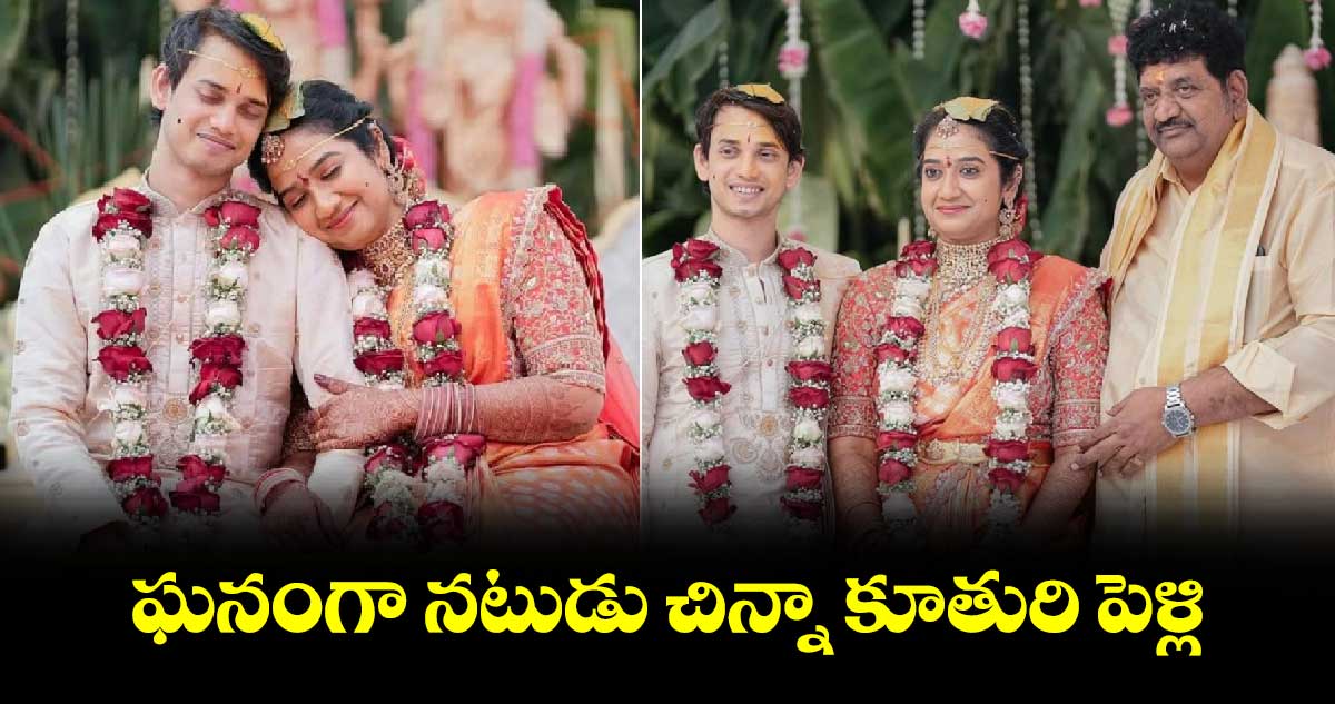 Actor Chinna daughter Wedding: ఘనంగా నటుడు చిన్నా  కూతురి పెళ్లి..