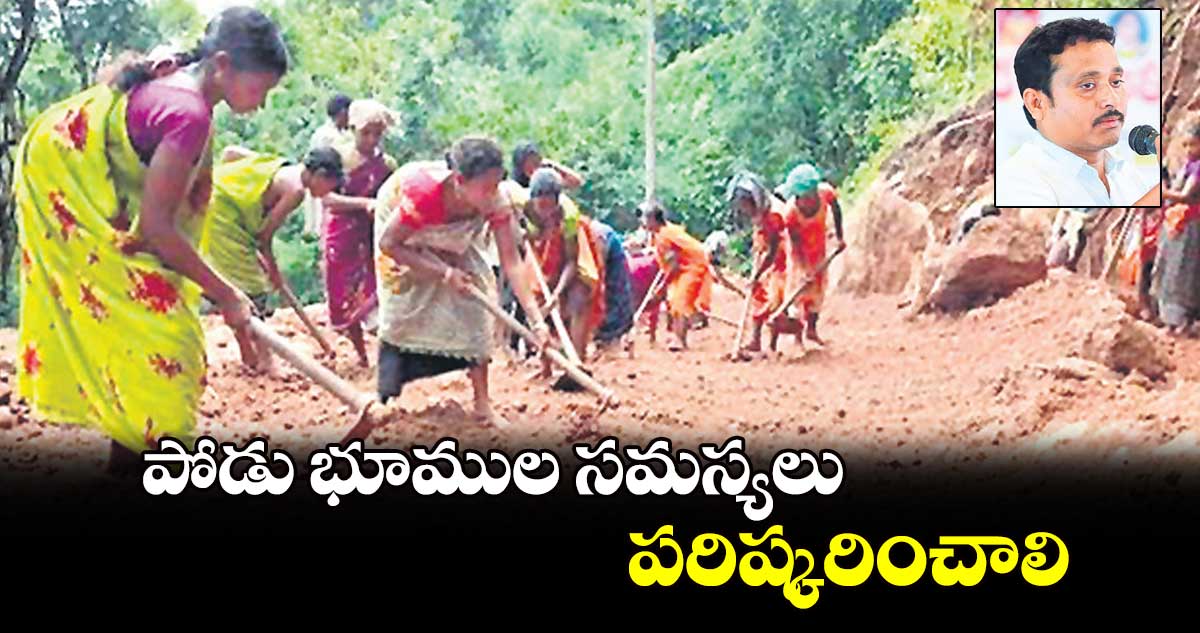 పోడు భూముల సమస్యలు పరిష్కరించాలి