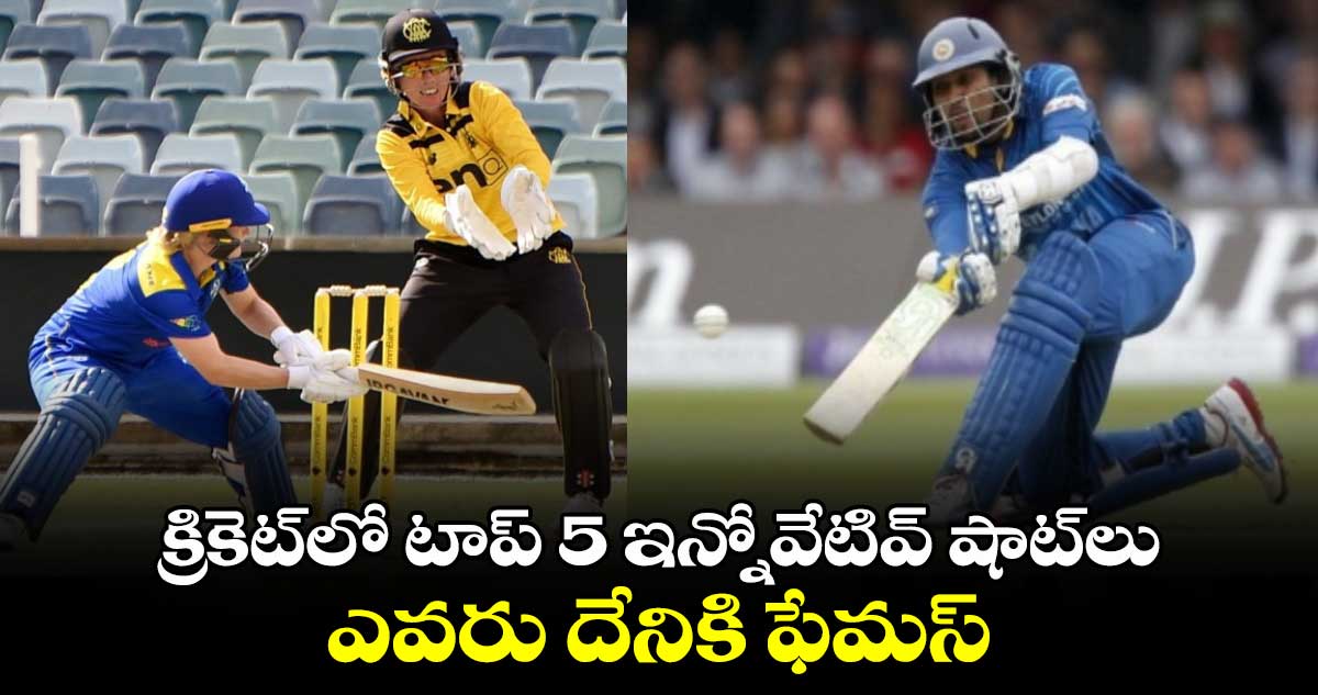 Cricket World: క్రికెట్‌లో టాప్ 5 ఇన్నోవేటివ్ షాట్‌లు..  దేనికి ఎవరు ఫేమస్..?