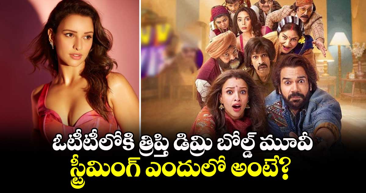 OTT Triptii Dimri: ఓటీటీకి యానిమల్ బ్యూటీ బోల్డ్ మూవీ.. భార్యాభర్తల ఫస్ట్ నైట్ వీడియో మిస్.. స్ట్రీమింగ్ ఎక్కడంటే?