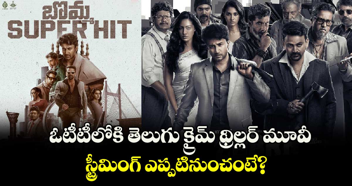 Crime Thriller OTT: ఓటీటీలోకి లేటెస్ట్ తెలుగు క్రైమ్ థ్రిల్లర్ మూవీ.. స్ట్రీమింగ్ ఎప్పటినుంచంటే?