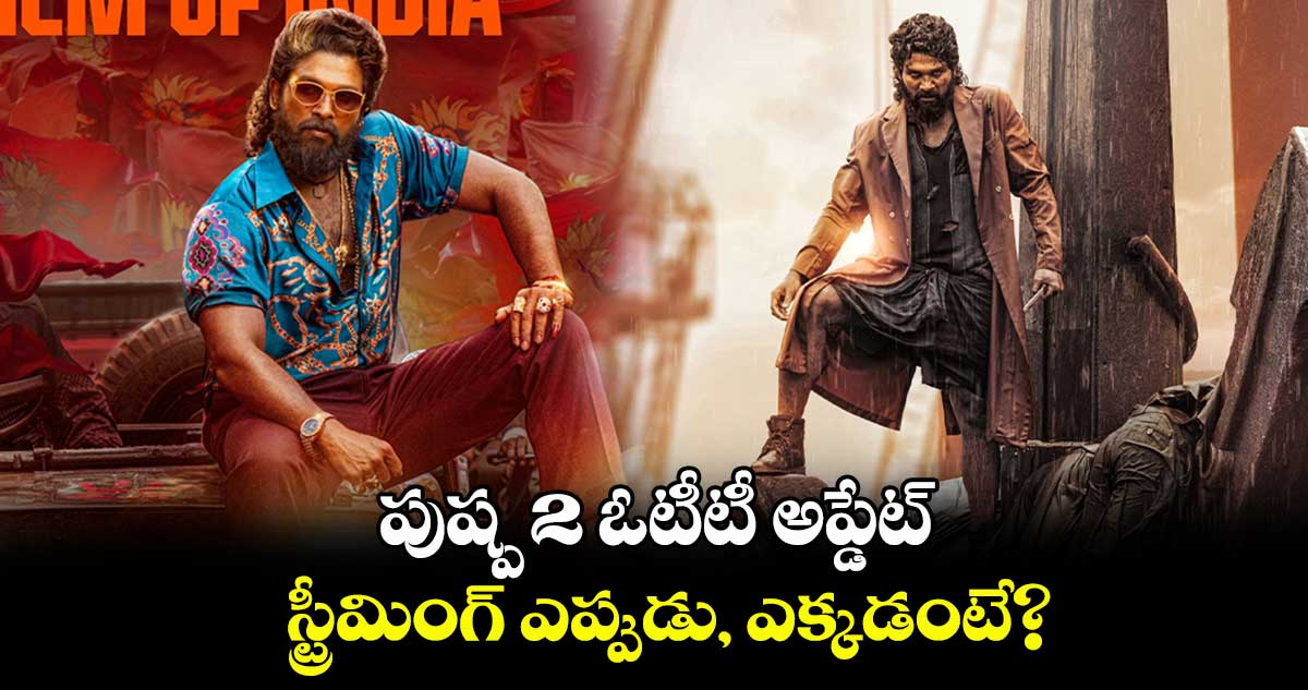 Pushpa 2 OTT: పుష్ప 2 ఓటీటీ అప్డేట్ .. స్ట్రీమింగ్ ఎప్పుడు, ఎక్కడంటే?