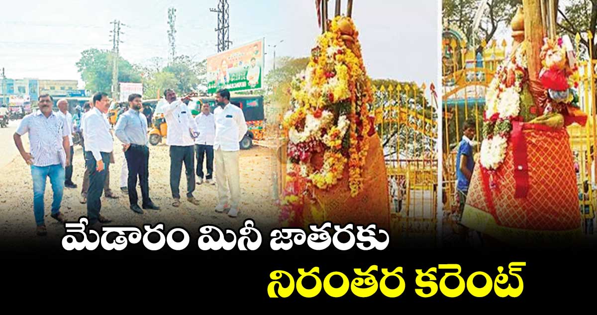 మేడారం మినీ జాతరకు నిరంతర కరెంట్ : టీజీఎన్​పీడీసీఎల్​ వరుణ్ రెడ్డి