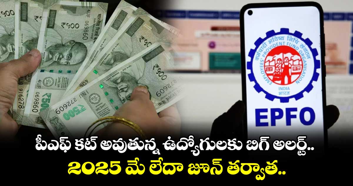 పీఎఫ్ కట్ అవుతున్న ఉద్యోగులకు బిగ్ అలర్ట్.. 2025 మే లేదా జూన్ తర్వాత..