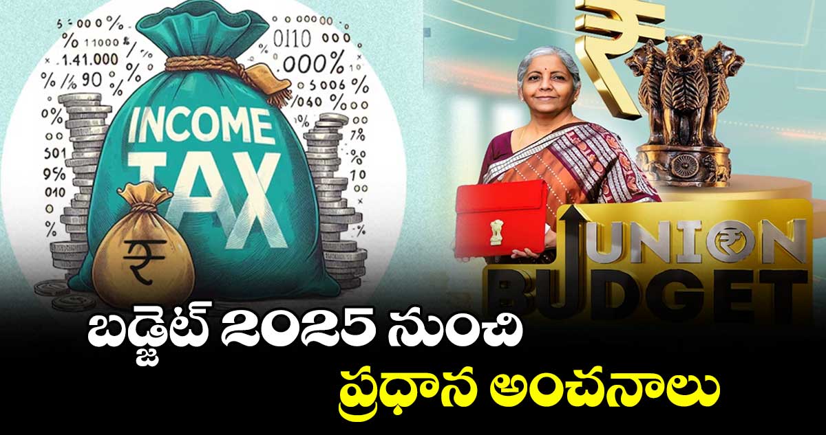 బడ్జెట్ 2025 నుంచి ప్రధాన అంచనాలు..