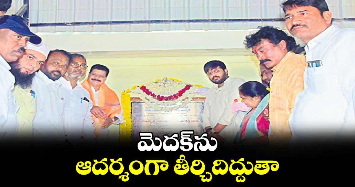 మెదక్​ను ఆదర్శంగా తీర్చిదిద్దుతా : ఎమ్మెల్యే రోహిత్​రావు