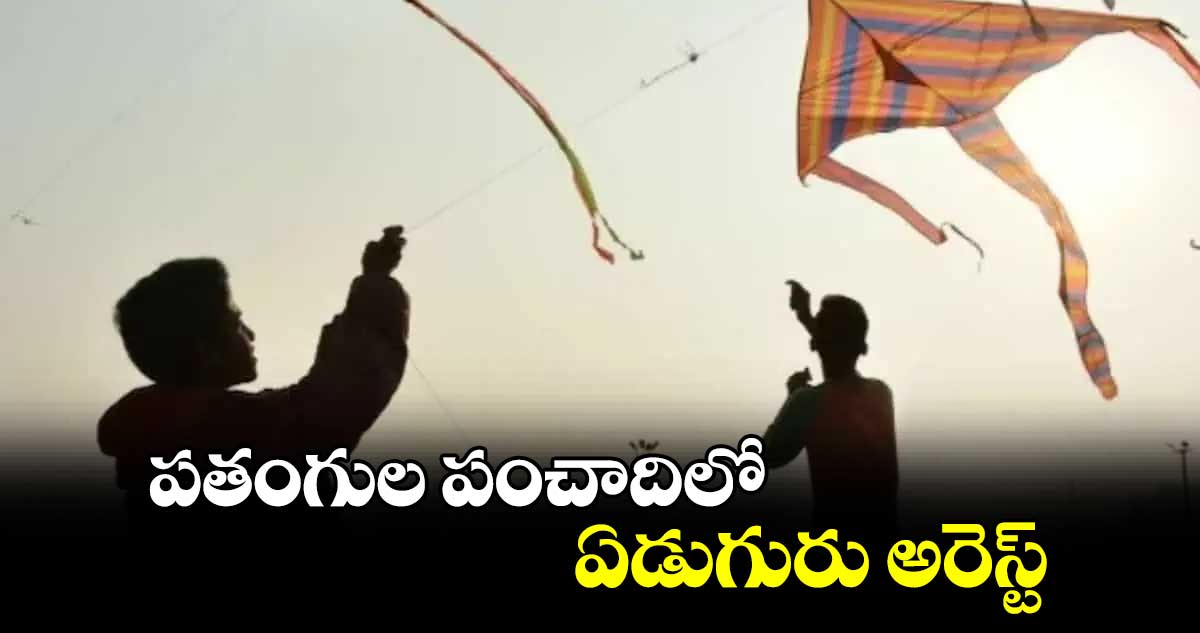 పతంగుల పంచాదిలో ఏడుగురు అరెస్ట్