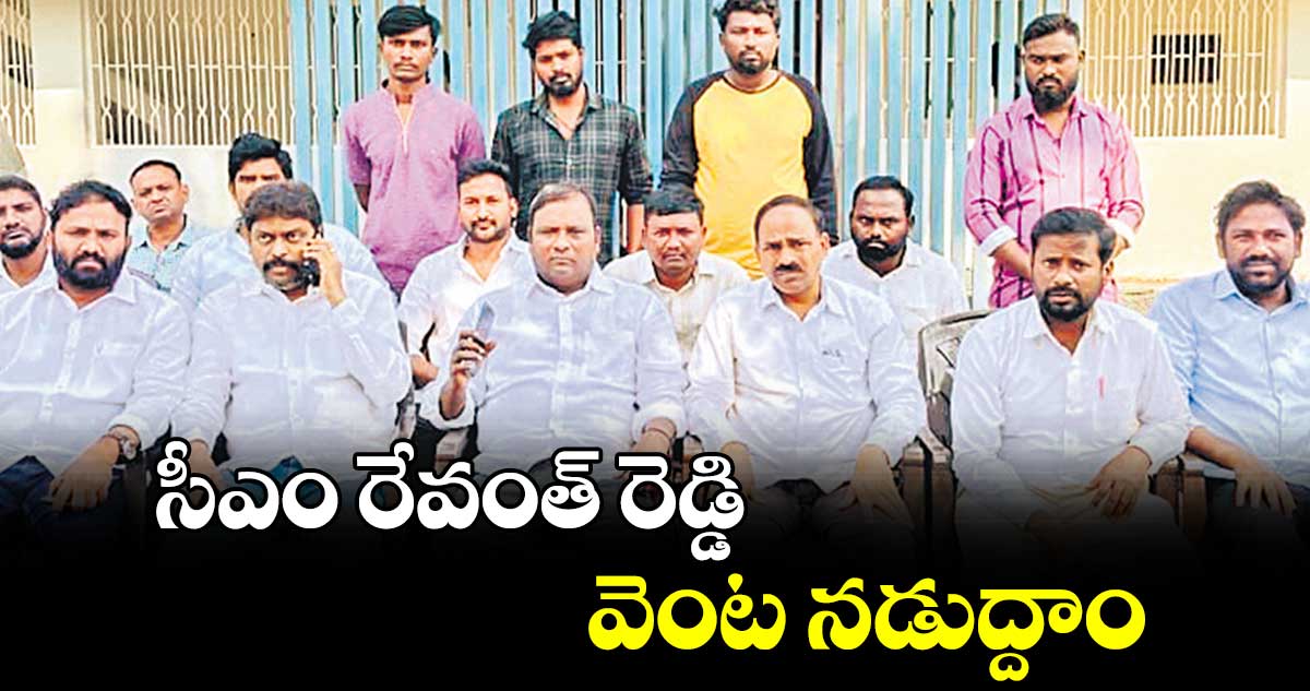 సీఎం రేవంత్ రెడ్డి వెంట నడుద్దాం : పిడమర్తి రవి