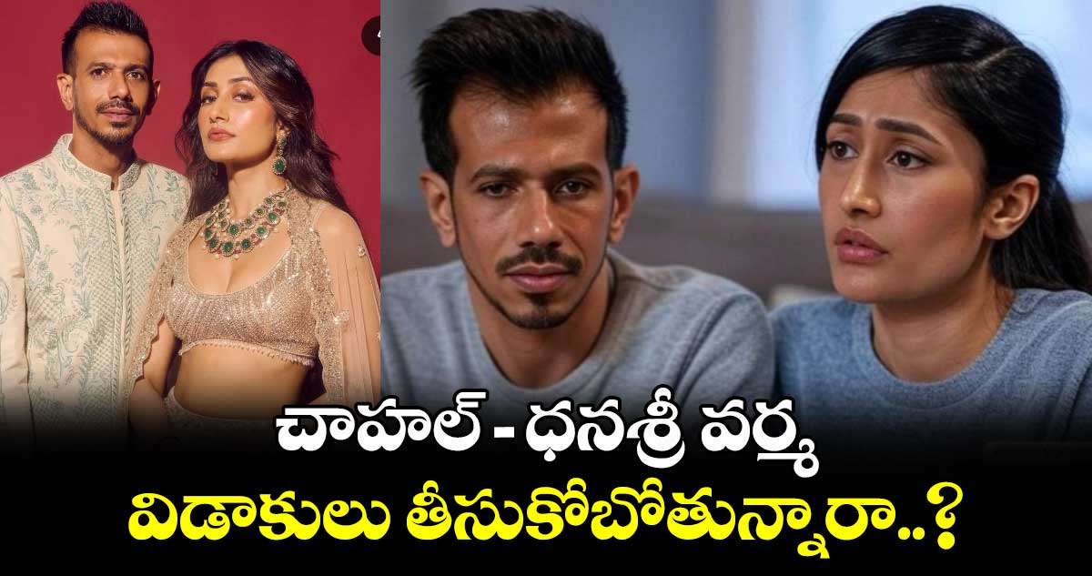 Yuzvendra Chahal: చాహల్‌- ధనశ్రీ వర్మ విడాకులు తీసుకోబోతున్నారా..?