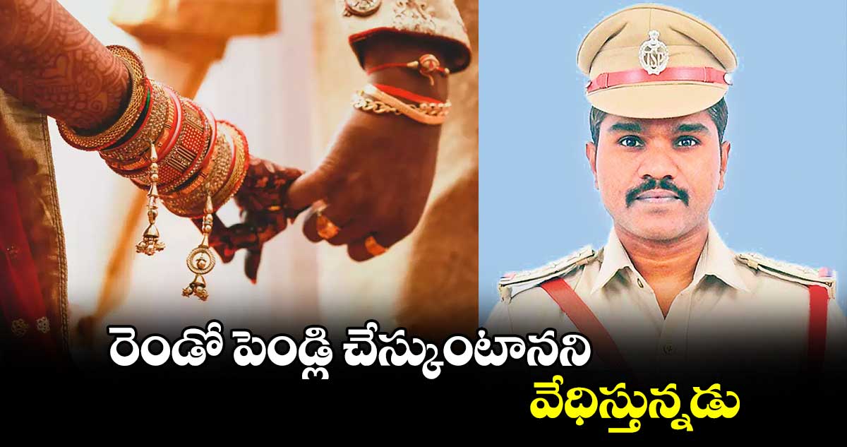 రెండో పెండ్లి చేస్కుంటానని వేధిస్తున్నడు