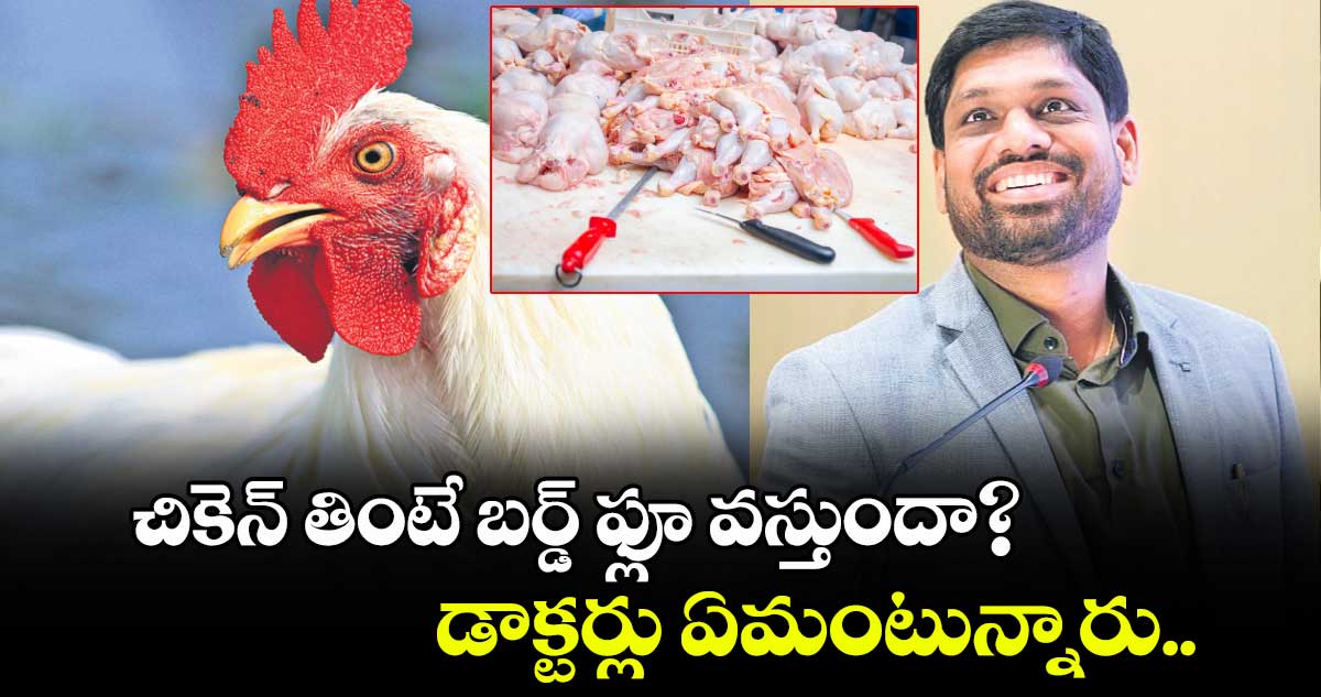 చికెన్ తింటే బర్డ్ ఫ్లూ వస్తుందా..డాక్టర్లు ఏమంటున్నారు...?