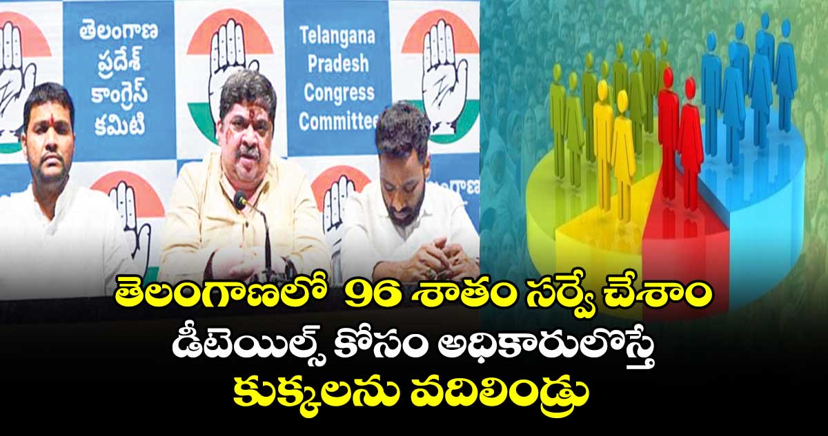 కులగణణ సర్వే కోసం అధికారులొస్తే కుక్కలను వదిలారు: మంత్రి పొన్నం