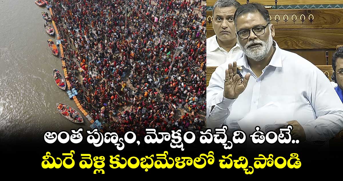 అంత పుణ్యం, మోక్షం వచ్చేది ఉంటే.. మీరే వెళ్లి కుంభమేళాలో చచ్చిపోండి:  ఎంపీ సంచలన కామెంట్స్