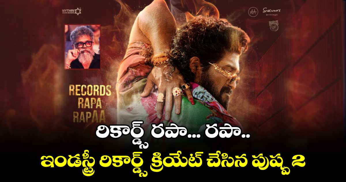 రికార్డ్స్ రపా...రపా.. ఇండస్ట్రీ రికార్డ్స్ క్రియేట్ చేసిన పుష్ప 2 ..  