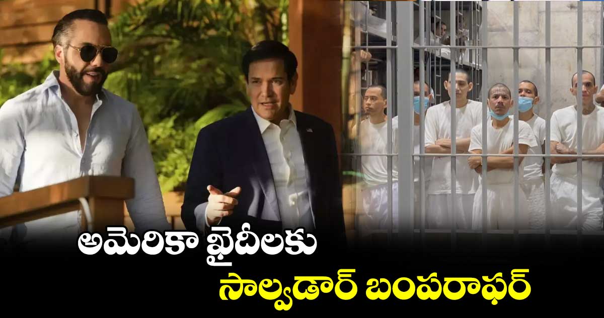 అమెరికా ఖైదీలకు సాల్వడార్​ బంపరాఫర్​