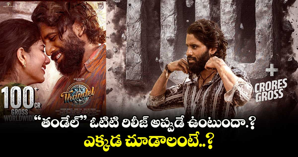 OTT Update: “తండేల్” ఓటిటి రిలీజ్ అప్పుడే ఉంటుందా.? ఎక్కడ చూడాలంటే..?