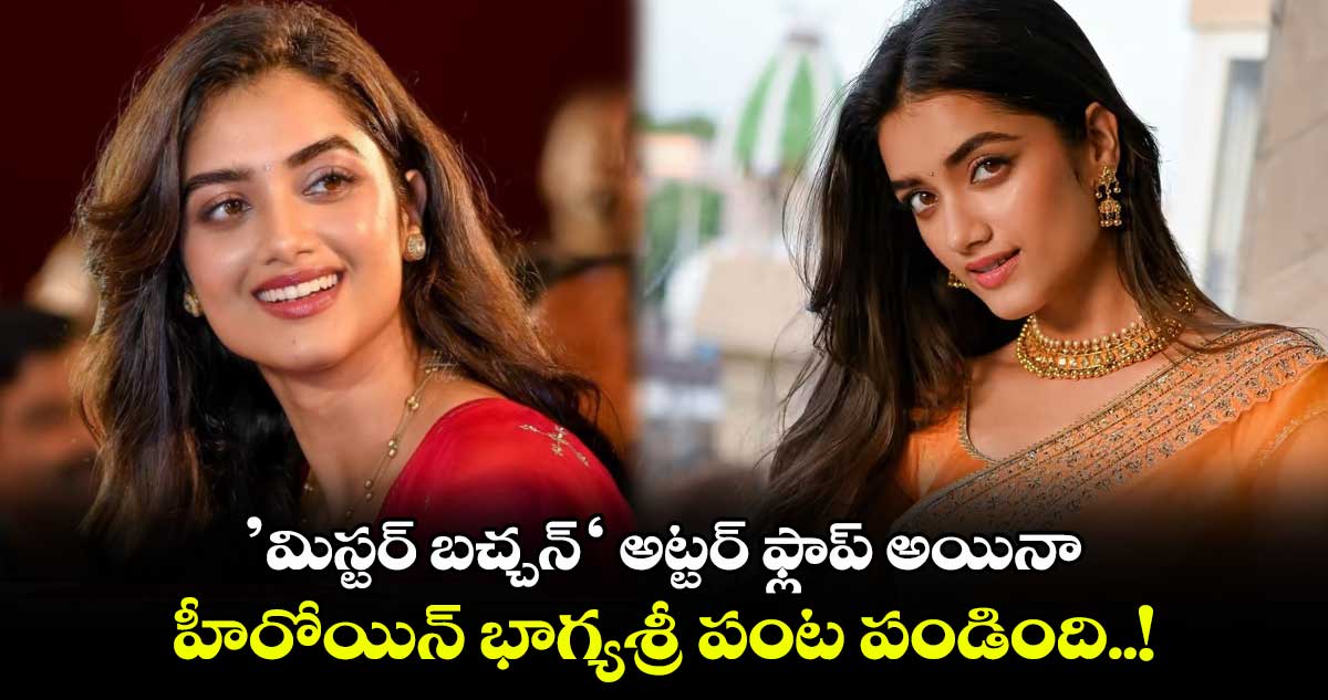 ’మిస్టర్ బచ్చన్‘ అట్టర్ ఫ్లాప్ అయినా హీరోయిన్ భాగ్యశ్రీ పంట పండింది..!