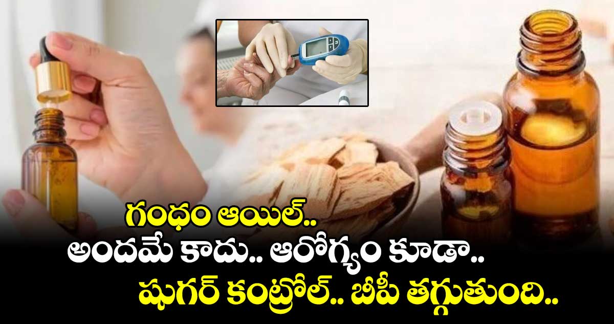 Good Health:  గంధం ఆయిల్​.. అందమే కాదు.. ఆరోగ్యం కూడా..షుగర్​ కంట్రోల్​.. బీపీ తగ్గుతుంది... బోలెడు ఉపయోగాలు