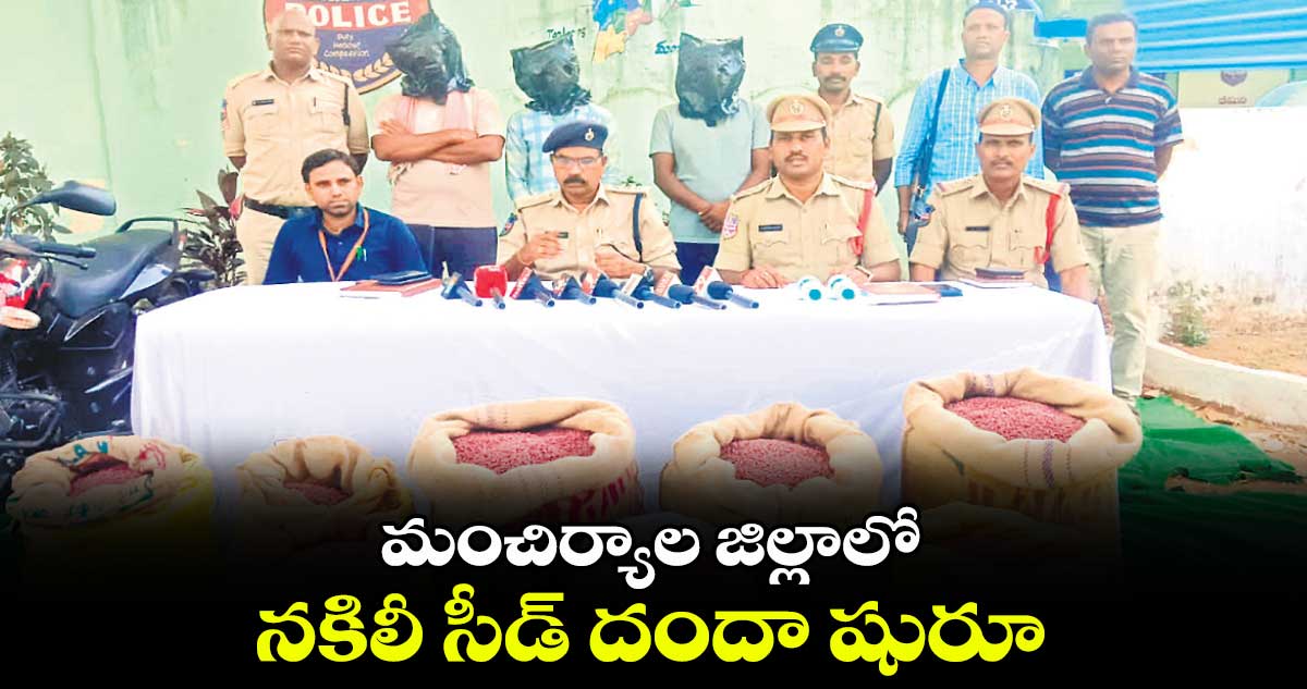 మంచిర్యాల జిల్లాలో నకిలీ సీడ్​ దందా షురూ