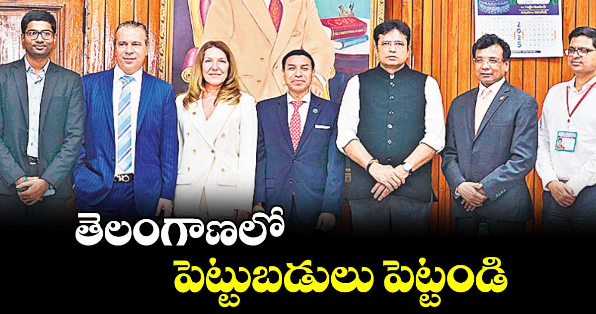 తెలంగాణలో పెట్టుబడులు పెట్టండి : మంత్రి శ్రీధర్బాబు