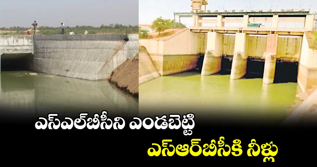 ఎస్ఎల్బీసీని ఎండబెట్టి.. ఎస్ఆర్బీసీకి నీళ్లు