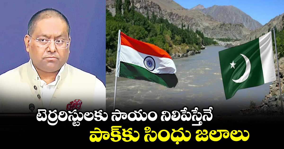 టెర్రరిస్టులకు సాయం నిలిపేస్తేనే .. పాక్కు సింధు జలాలు : రణధీర్ జైస్వాల్