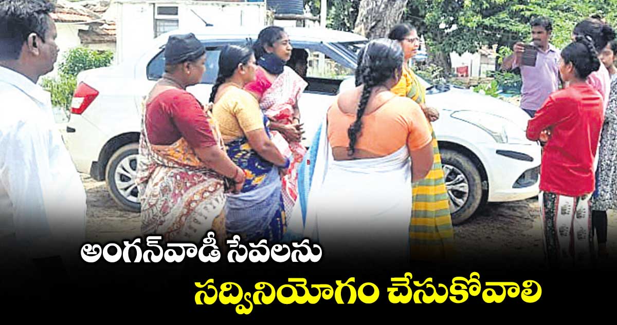అంగన్వాడీ సేవలను సద్వినియోగం చేసుకోవాలి : డీడబ్ల్యూవో హైమావతి