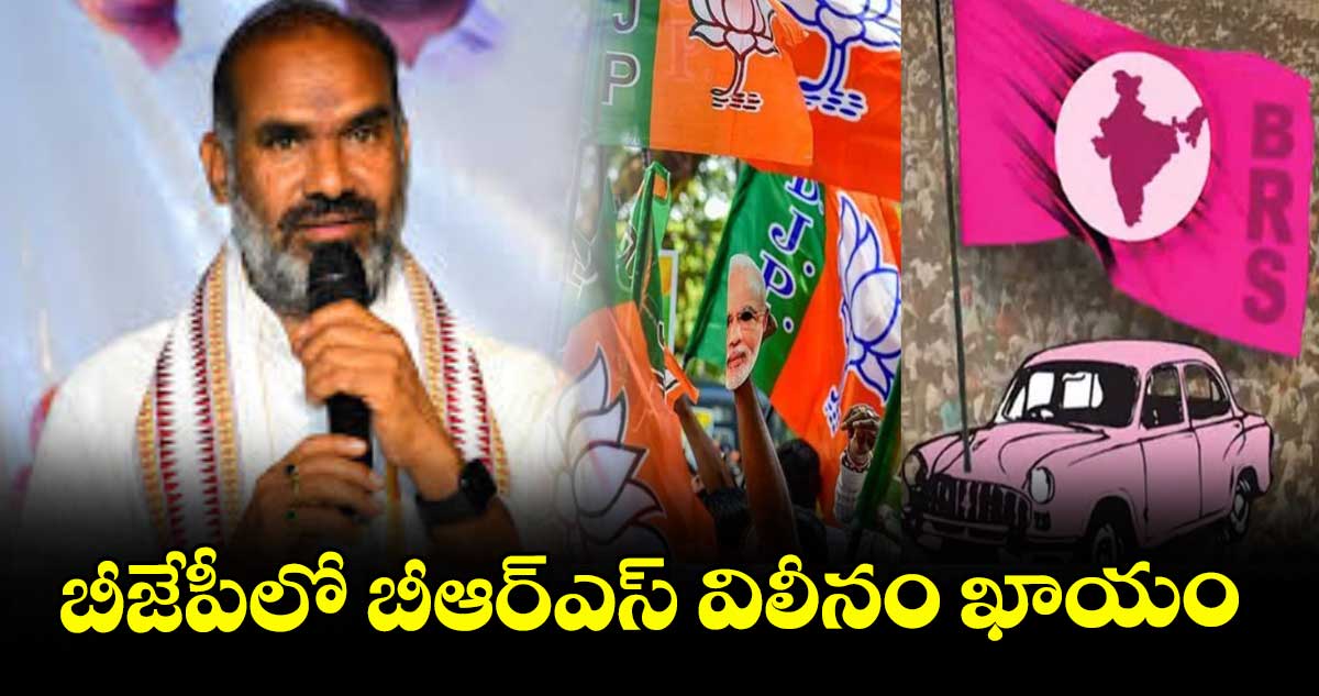 బీజేపీలో బీఆర్ఎస్ విలీనం ఖాయం : ఆది శ్రీనివాస్